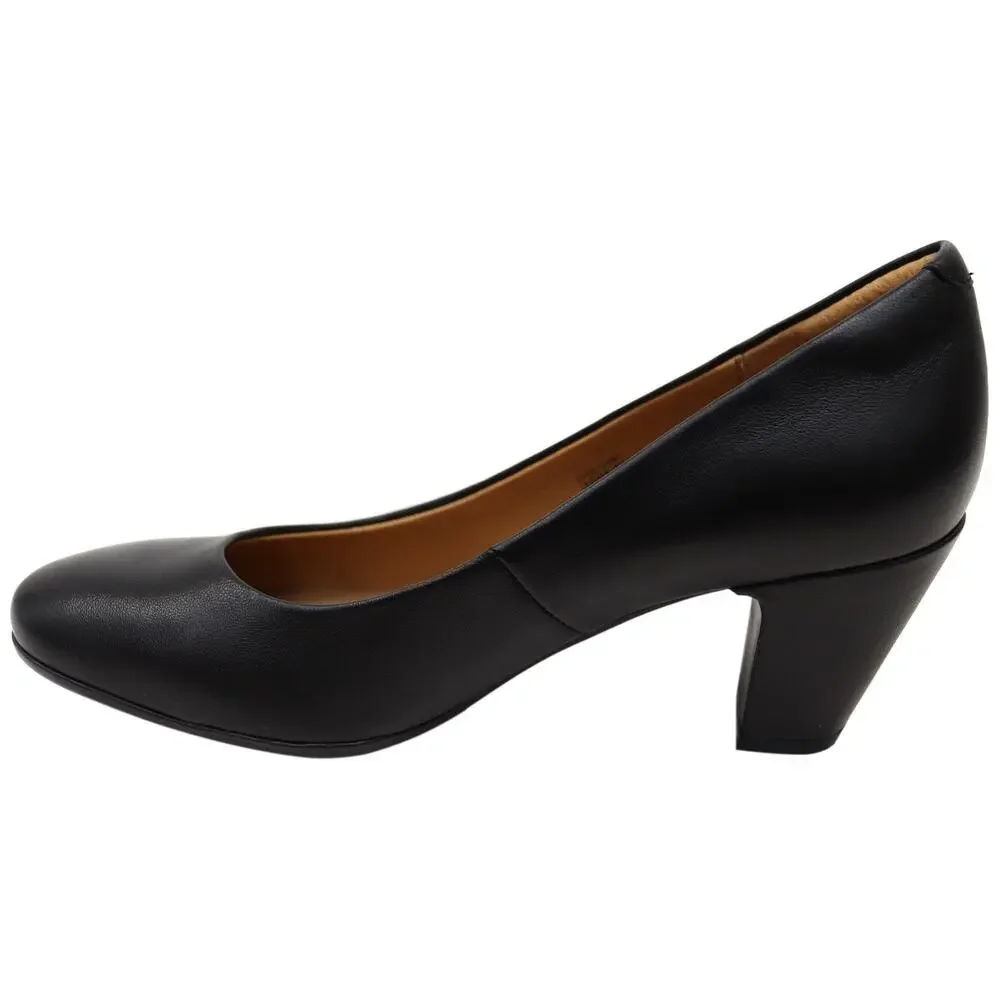 SOFFT LANA HEELED SANDALS FOR WOMEN – CLOSED TOE STYLE BLACK 10 M (B)